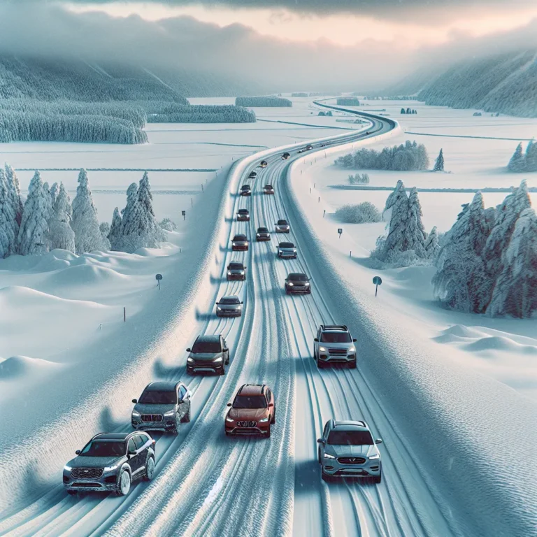 Bezpieczna jazda samochodem w warunkach zimowych